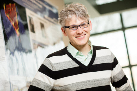 Postdoctoral researcher Patrick Watson