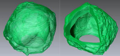 method for growing crystals in a sphere shape