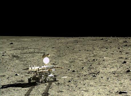 The Chinese lunar rover, Yutu