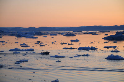 Icebergs in Ilulisat, Greenland