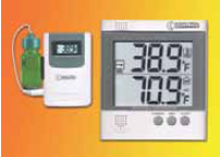 Wireless Radio-Signal Refrigerator Thermometer