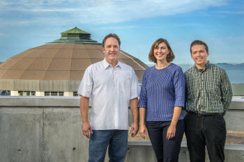 Steve Yannone, Jill Fuss and Adam Barnebey