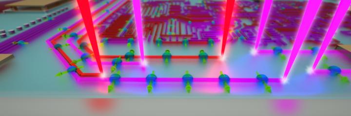 Chance Effect of Lab's Fluorescent Lights Leads to Discovery (IMAGE)