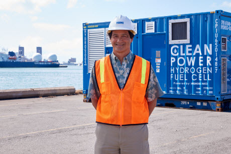 Young Brothers, Ltd., President Glenn Hong, clean energy technology