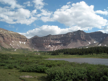 Henry’s Lake in Utah’s Uinta Mountains 