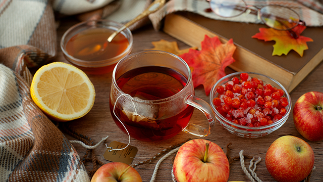 apples and tea