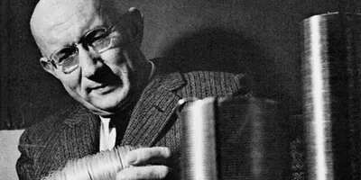 Marcel Golay with HPLC Column