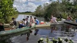 STEM Students in Everglades