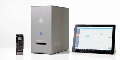 The Fluxergy diagnostic testing system 
