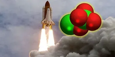 Perchlorate Molecule and Rocket Fuel