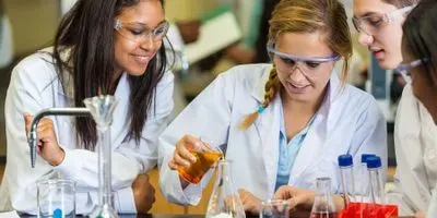 high school science students