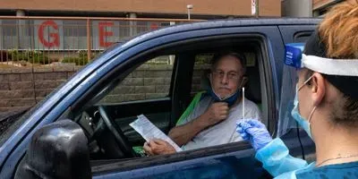 drive-thru COVID-19 testing