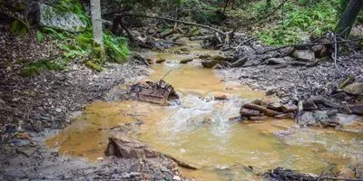 acid mine drainage