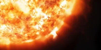 solar flare illustration