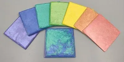 All-Natural Bioinspired Structural Materials with Different Colors