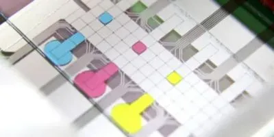 Microfluidic Chip with Droplets