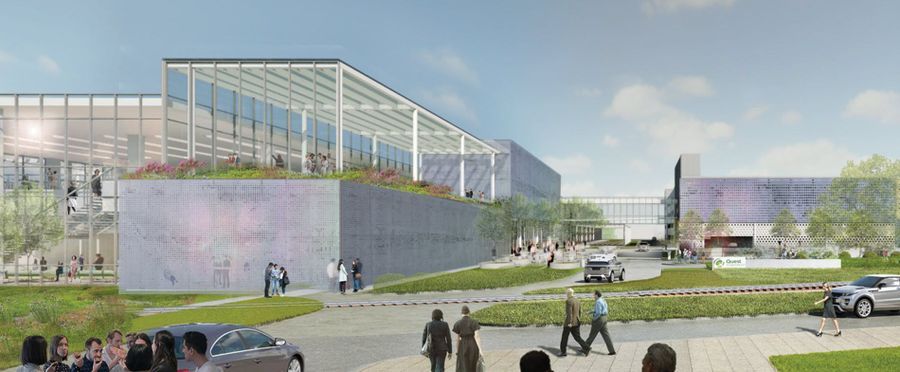 Artistic rendering of Quest Diagnostics’ new 250,000 sq. ft. flagship lab in Clifton, NJ