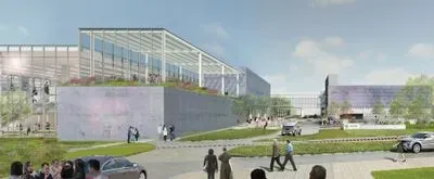 Artistic rendering of Quest Diagnostics’ new 250,000 sq. ft. flagship lab in Clifton, NJ