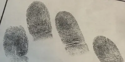 analyzing fingerprints on compostable or biodegradable plastic bags