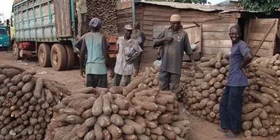 yams at Ghana Market