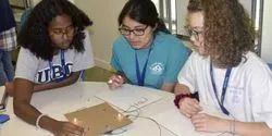 Students enjoy learning in Rice University's version of the physics for girls program similar to those evaluated in a new study by STEM education professionals