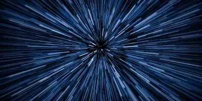warp speed illustration