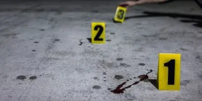 blood spatter at a crime scene