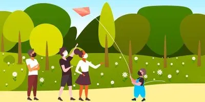 going to the park during the pandemic