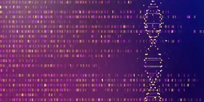 genetic genealogy concept image
