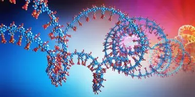 Graphic image of RNA