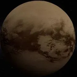 Image of the moon Titan
