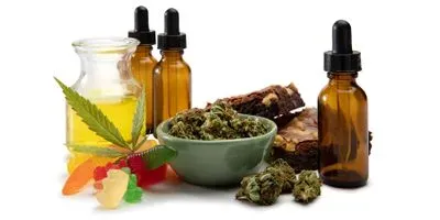 Image of various marijuana vectors