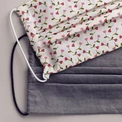 Image of two cloth masks