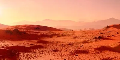 Image of the surface of mars
