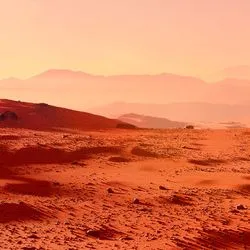 Image of the surface of mars