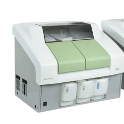 Image of two new Thermo Scientific Gallery Enzyme Master analyzers on white backdrop