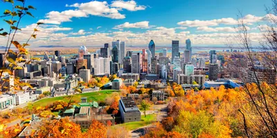 Image of Montreal in the fall