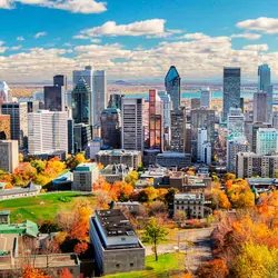 Image of Montreal in the fall