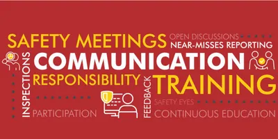 A word cloud image showing the most popular terms and concepts from the Lab Manager Safety Summit poll.