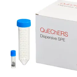 Thermo Scientific QuEChERS product and packaging