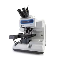 FTIR microscope on a white background