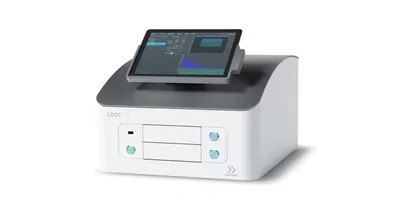 Liquid handling product on a white background
