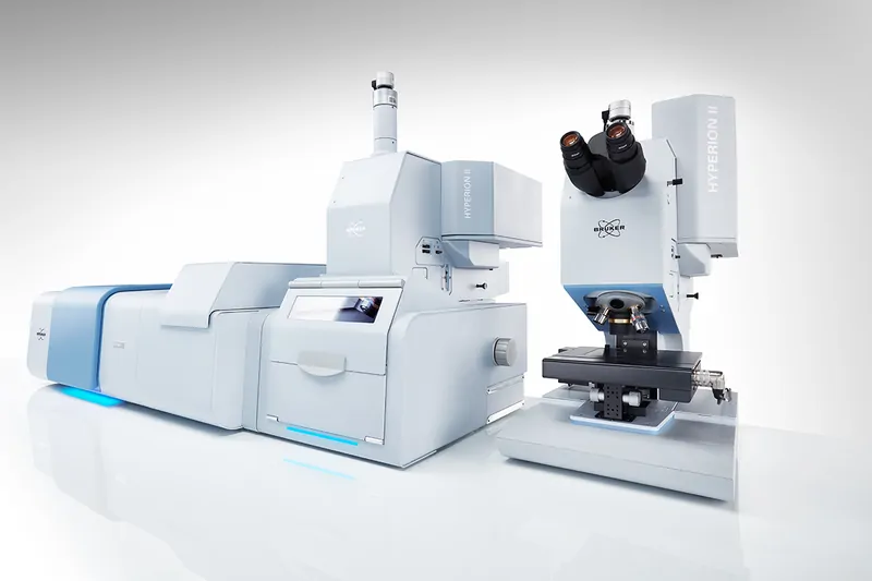 A picture of Bruker's Hyperion II FT-IR and QCL Microscope
