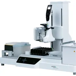 The D-ONE pipetting module on a white background