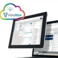 An illustration of the visionize lab suite device management