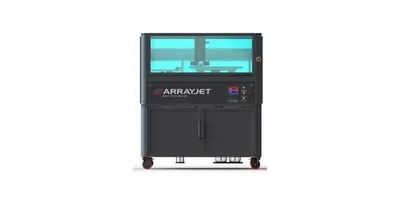 A new Mercury line microarray printer on a white background