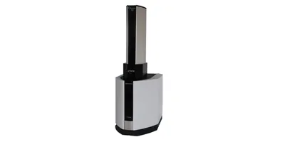 New mass spectrometer on a white background