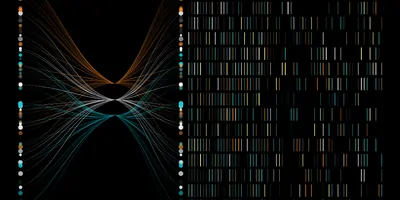 A large scale DNA sequencing graph