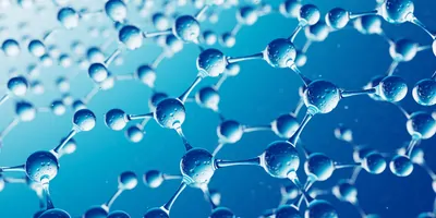 Glass benzene rings