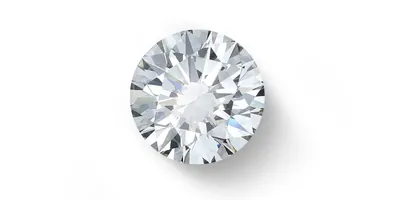 A diamond on a white background